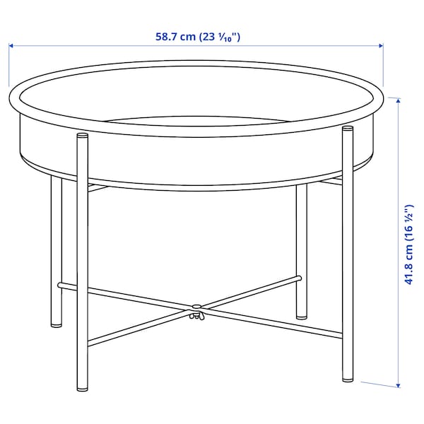 IKEA KULTURSKOG plant stand, 22 ¾ in Light Green, Ikea Ireland | 2498ITFMW
