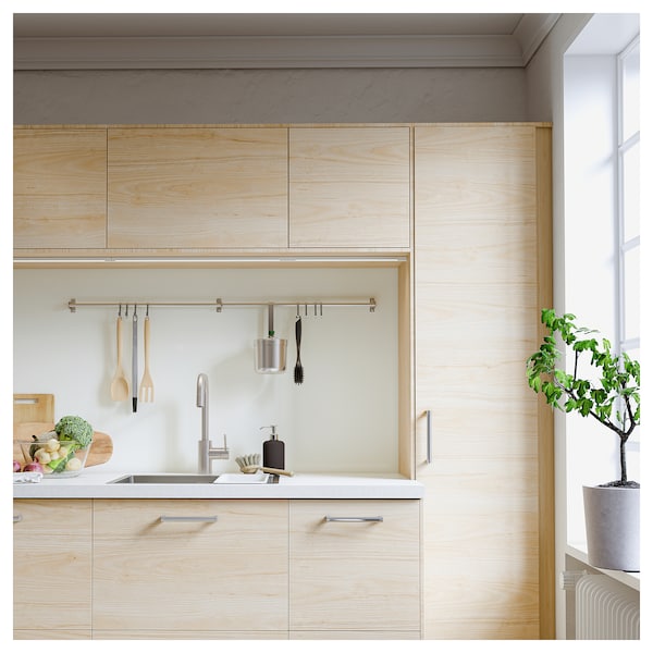 IKEA KUNGSFORS Rail, stainless steel, Length: 22 in Diameter: ½ in, Ikea Ireland | 1607UKQHZ