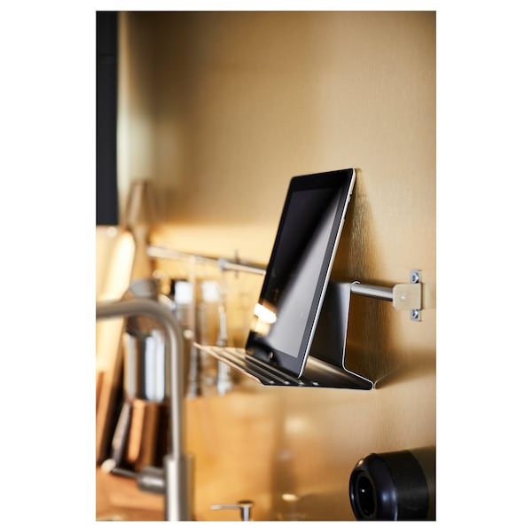 IKEA KUNGSFORS tablet stand, stainless steel, 10 1/4x4 3/4 in, Ikea Ireland | 2319BGXMQ