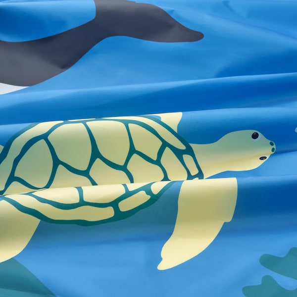 IKEA KURA bed tent Ocean Animals Pattern, Ikea Ireland | 5829QMSNY