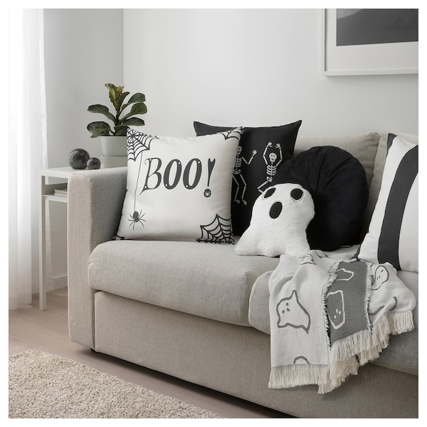 IKEA KUSTFYR cushion, black, 16 in, Ikea Ireland | 8245TDQYO