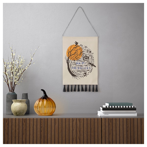 IKEA KUSTFYR decoration, glass/pumpkin, 6 ¾ in, Ikea Ireland | 3642WPZAK