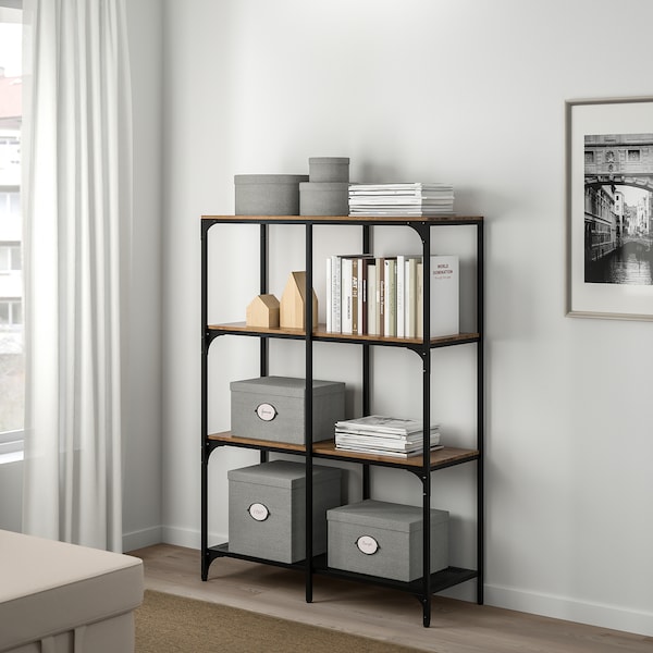 IKEA KVARNVIK Storage box with lid, gray, 9 ¾x13 ¾x7 ¾ in, Ikea Ireland | 6492IYMEC