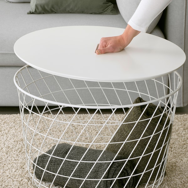 IKEA KVISTBRO Storage table, 24 in White, Ikea Ireland | 3902XMKFR