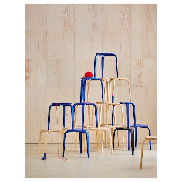 IKEA KYRRE stool Bright Blue, Ikea Ireland | 9432CVWDO