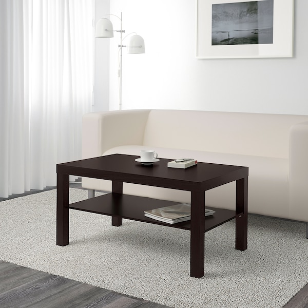 IKEA LACK Coffee table, 35 3/8x21 5/8 in Black / Brown, Ikea Ireland | 9614DBPKZ