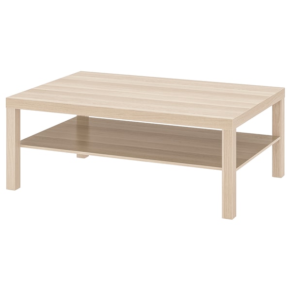 IKEA LACK Coffee table, 46 1/2x30 3/4 in White Stained Oak Effect, Ikea Ireland | 6803PKCZF