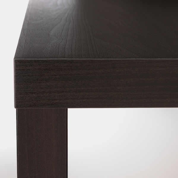 IKEA LACK Side table, 21 5/8x21 5/8 in Black / Brown, Ikea Ireland | 3429NLGZW