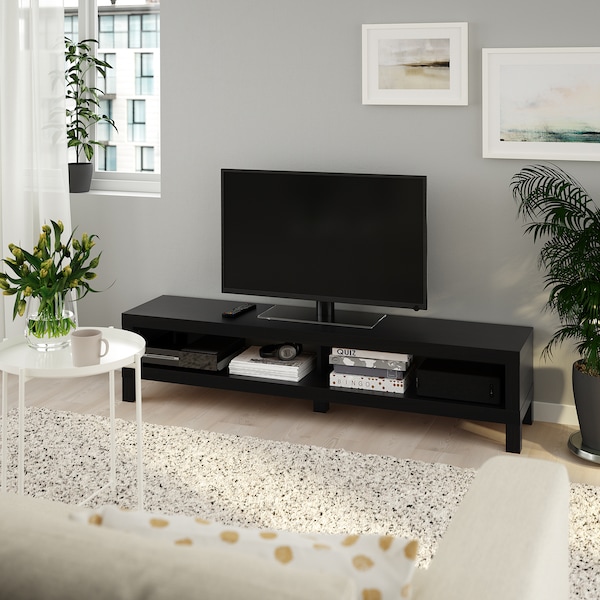 IKEA LACK TV unit, 63x13 3/4x14 1/8 in Black / Brown, Ikea Ireland | 7352TILXW
