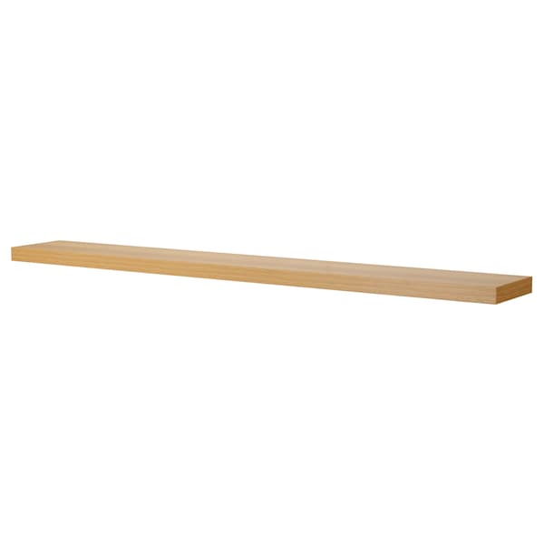 IKEA LACK Wall shelf, 74 3/4x10 1/4 in Oak Effect, Ikea Ireland | 3056JQDPH
