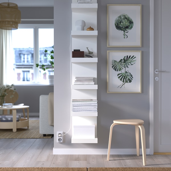 IKEA LACK Wall shelf unit, 11 3/4x74 3/4 in White, Ikea Ireland | 3087MJQNK