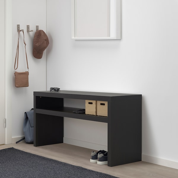 IKEA LACK console table, 55 1/8x15 3/8 in Black / Brown, Ikea Ireland | 7126MCRJZ