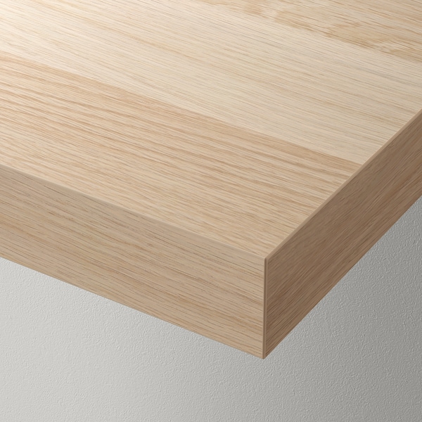 IKEA LACK wall shelf, 43 1/4x10 1/4 in White Stained Oak Effect, Ikea Ireland | 0641UXNBH