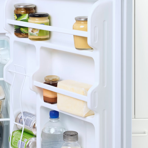 IKEA LAGAN fridge with freezer compartment, compact/white, 4.0 cu.ft, Ikea Ireland | 0819FEJCH