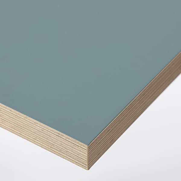 IKEA LAGKAPTEN / ADILS desk, 47 1/4x23 5/8 in Gray / Turquoise / Black, Ikea Ireland | 9857FXRJI