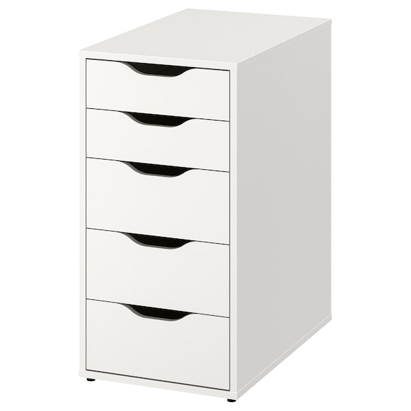 IKEA LAGKAPTEN / ALEX desk, 47 1/4x23 5/8 in White, Ikea Ireland | 1259YBJIP