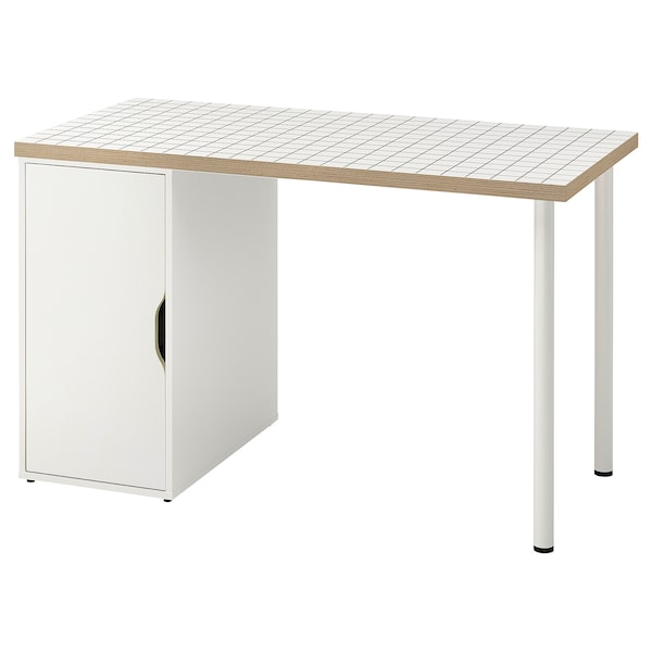 IKEA LAGKAPTEN / ALEX desk, 47 1/4x23 5/8 in White / Anthracite, Ikea Ireland | 7641KETQD