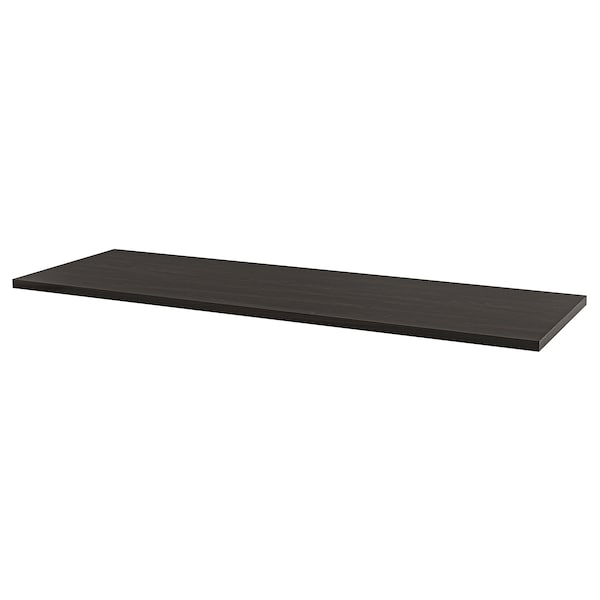 IKEA LAGKAPTEN / ALEX desk, 78 3/4x23 5/8 in Black / Brown / Black, Ikea Ireland | 2703FUJXH