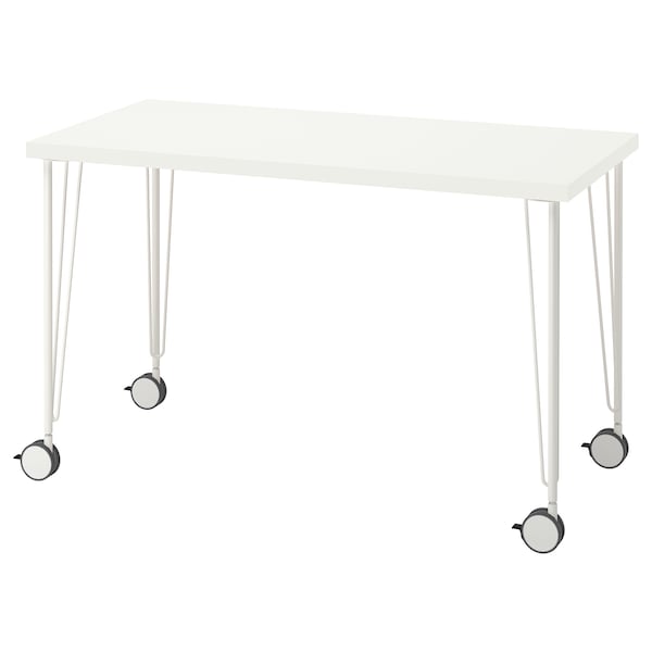 IKEA LAGKAPTEN / KRILLE desk, 47 1/4x23 5/8 in White, Ikea Ireland | 4178AIOZN