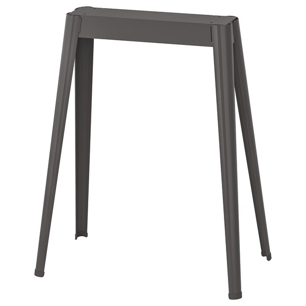 IKEA LAGKAPTEN / NÄRSPEL desk, 55 1/8x23 5/8 in White Anthracite / Dark Gray, Ikea Ireland | 8502DGBEZ