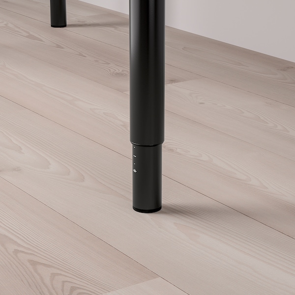 IKEA LAGKAPTEN / OLOV desk, 47 1/4x23 5/8 in White / Black, Ikea Ireland | 4793UFQNO