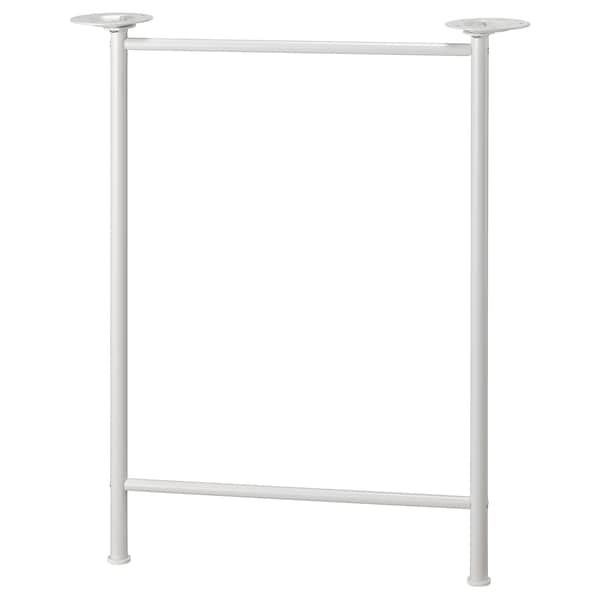 IKEA LAGKAPTEN / SPÄND desk, 55 1/8x23 5/8 in White, Ikea Ireland | 9876XLAHE
