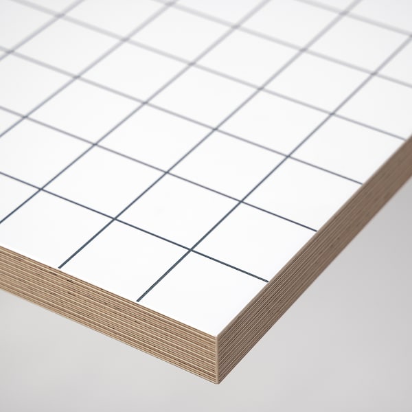 IKEA LAGKAPTEN tabletop, 47 1/4x23 5/8 in White / Anthracite, Ikea Ireland | 1564PANQD