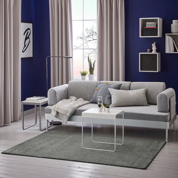 IKEA LANGSTED Rug, low pile, 4 ' 4 inx6 ' 5 in Light Gray, Ikea Ireland | 9706ADZXQ