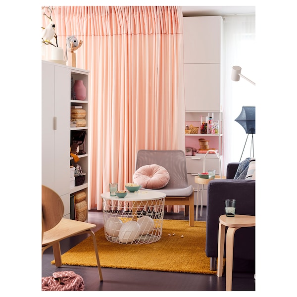 IKEA LANGSTED Rug, low pile, 4 ' 4 inx6 ' 5 in Yellow, Ikea Ireland | 5469WDNPX