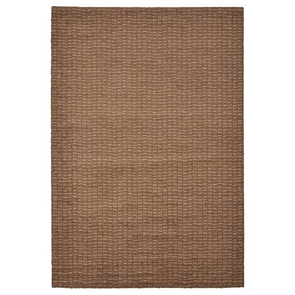 IKEA LANGSTED rug, low pile, light brown, 5\'7 inx7\'10 in Brown, Ikea Ireland | 2930QEXSY