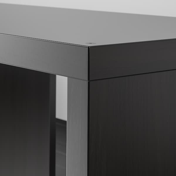 IKEA LAPPLAND TV storage unit, black-brown, 72x15 3/8x57 7/8 in, Ikea Ireland | 1364PIBKN