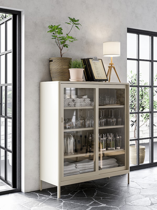 IKEA LAUTERS table lamp, ash/white Ash / White, Ikea Ireland | 9507VLKXJ
