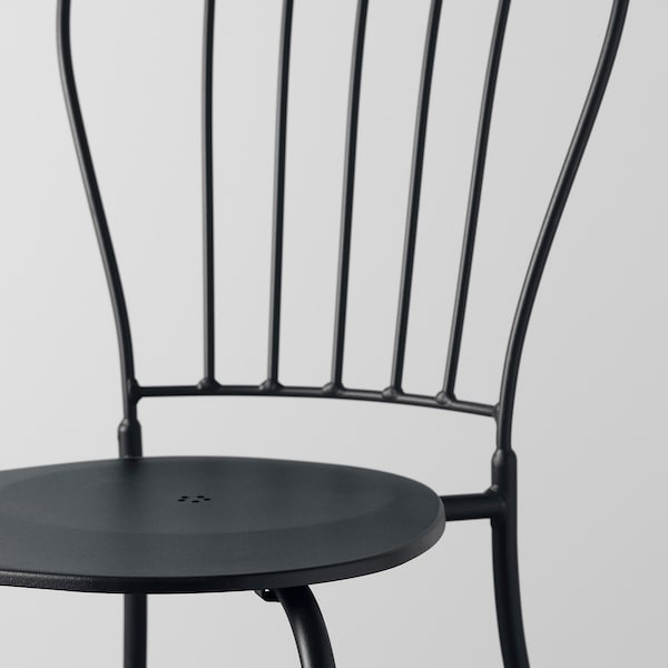 IKEA LÄCKÖ Chair, outdoor, gray, Ikea Ireland | 0725OJDQG