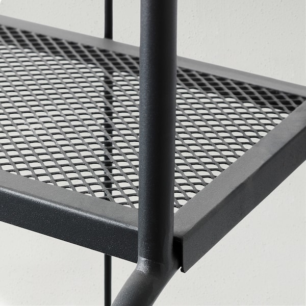 IKEA LÄCKÖ Shelving unit, outdoor, gray, Ikea Ireland | 0592WSGRQ