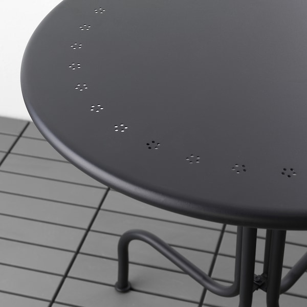 IKEA LÄCKÖ Table, outdoor, gray, 27 1/2 in, Ikea Ireland | 6317UFJWN