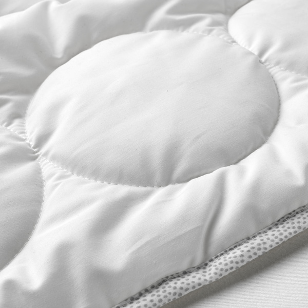 IKEA LENAST Crib comforter, gray, 43x49 in White, Ikea Ireland | 6138OWXAJ