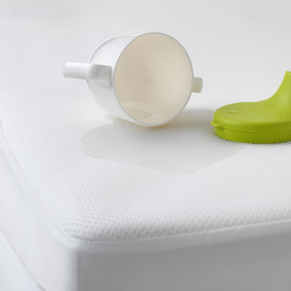 IKEA LENAST mattress protector, 27 1/2x52 in White, Ikea Ireland | 1092QNEJV
