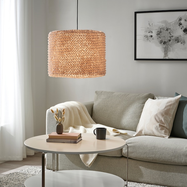IKEA LERGRYN / SUNNEBY pendant lamp, beige/black, Ikea Ireland | 4506BTHVM