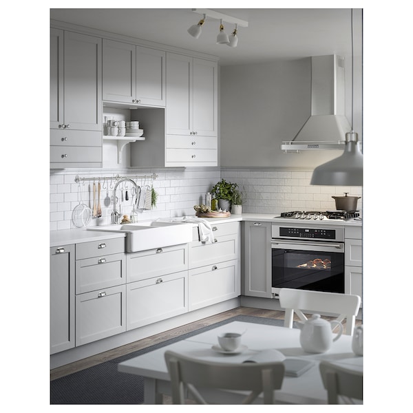 IKEA LERHYTTAN Cover panel, 15x41 3/4 in Light Gray, Ikea Ireland | 3580GTHKL