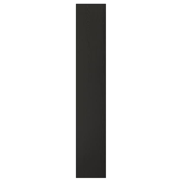 IKEA LERHYTTAN Cover panel, 15x90 in Black Stained, Ikea Ireland | 5739PZCQT
