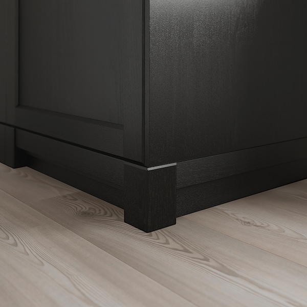 IKEA LERHYTTAN Decorative toekick, 86.614 in Black Stained, Ikea Ireland | 8721PQXYF