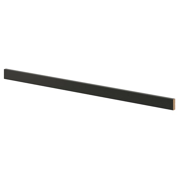 IKEA LERHYTTAN Decorative toekick, 86.614 in Black Stained, Ikea Ireland | 8721PQXYF