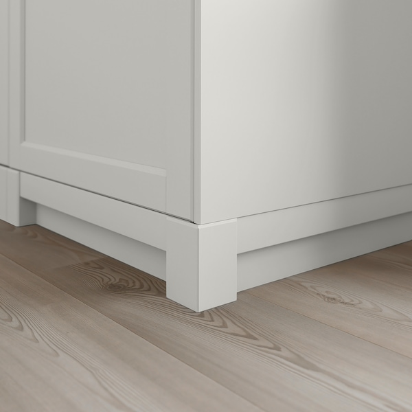 IKEA LERHYTTAN Decorative toekick, 86.614 in Light Gray, Ikea Ireland | 4516TVQNY