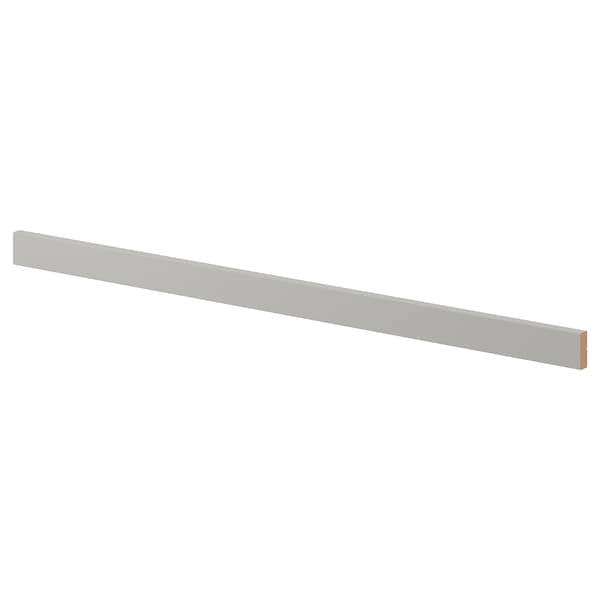 IKEA LERHYTTAN Decorative toekick, 86.614 in Light Gray, Ikea Ireland | 4516TVQNY