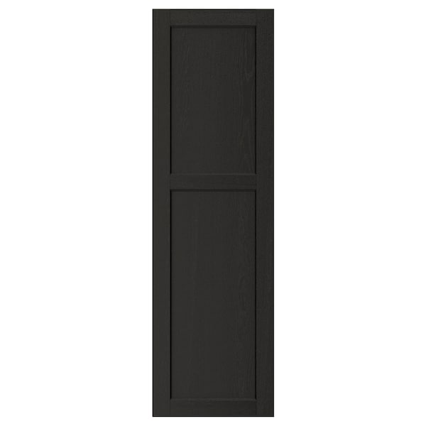 IKEA LERHYTTAN Door, 15x50 in Black Stained, Ikea Ireland | 4918HJCSO