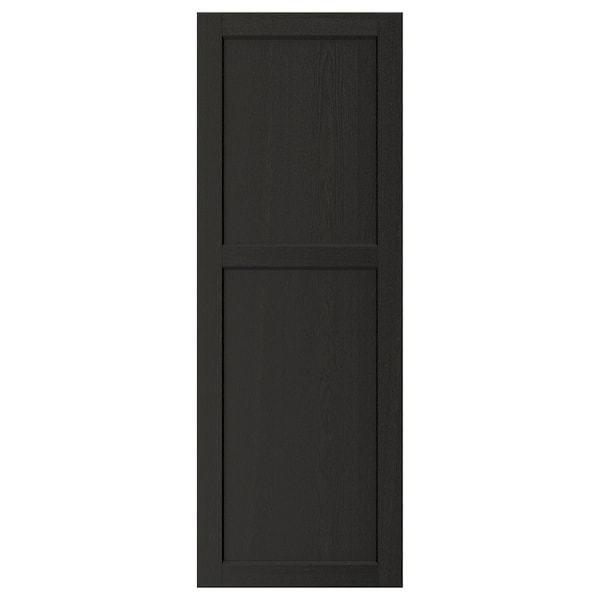 IKEA LERHYTTAN Door, 18x50 in Black Stained, Ikea Ireland | 3861SMYHG
