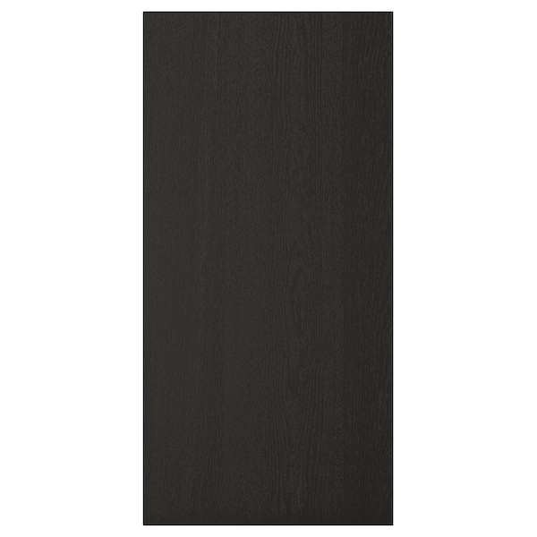 IKEA LERHYTTAN cover panel, 15x31 3/4 in Black Stained, Ikea Ireland | 0389VTQKM
