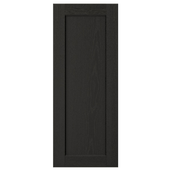 IKEA LERHYTTAN door, 12x30 in Black Stained, Ikea Ireland | 0623GNKCO