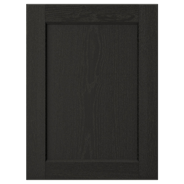 IKEA LERHYTTAN door, 15x20 in Black Stained, Ikea Ireland | 5734VPOGB