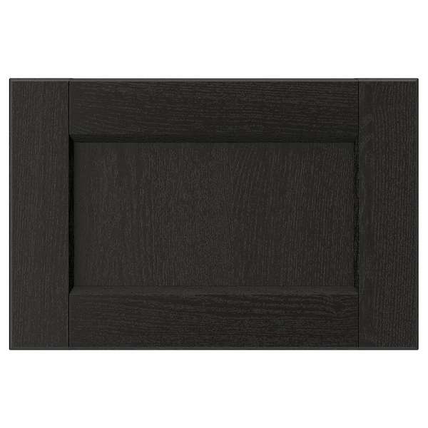 IKEA LERHYTTAN drawer front, 15x10 in Black Stained, Ikea Ireland | 3719SBFEZ